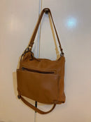 White stuff leather bag
