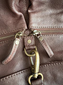 Fatface leather bag